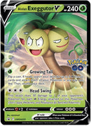 Exeggutor de Alola V (SWSH225) (Carta Jumbo) [Espada y Escudo: Promos Black Star]