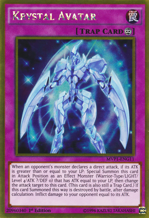 Avatar Krystal [MVP1-ENG11] Gold Rare