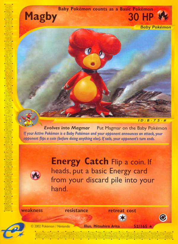 Magby (52/165) [Expédition : Set de Base]