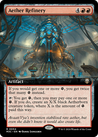 Refinería de Éter (Arte Extendido) [Commander de Modern Horizons 3]
