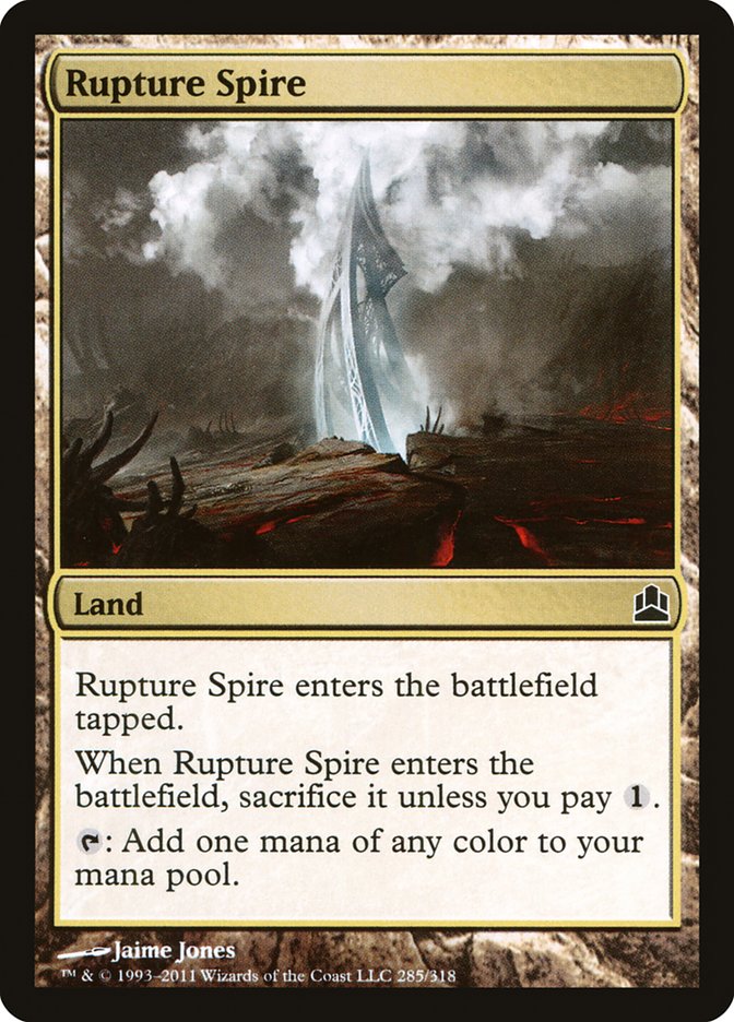 Spire de rupture [Commander 2011]