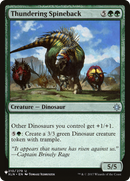 Dorsard tonitruant [The List]