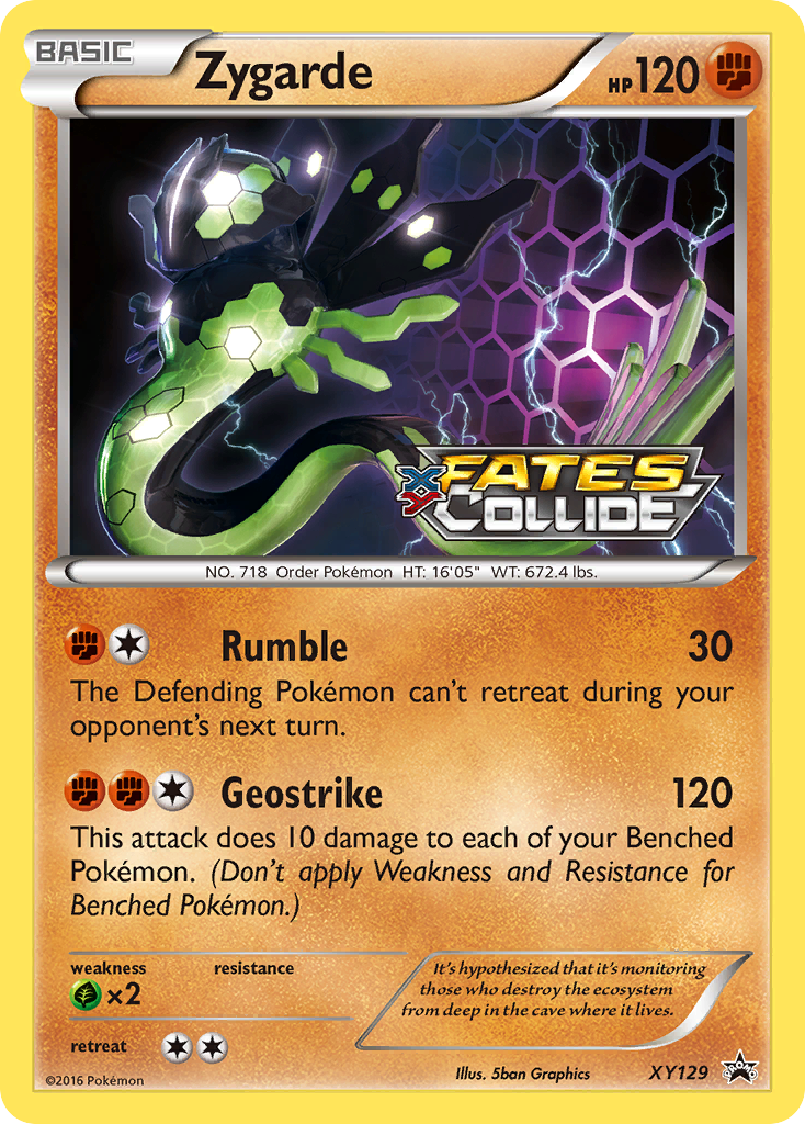Zygarde (XY129) [XY : Cartes Promo Étoile Noire]