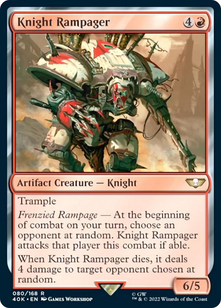Chevalier enragé [Warhammer 40,000]