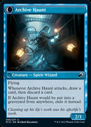 Archiviste submergée // Hantise des archives [Innistrad : Chasse de minuit]