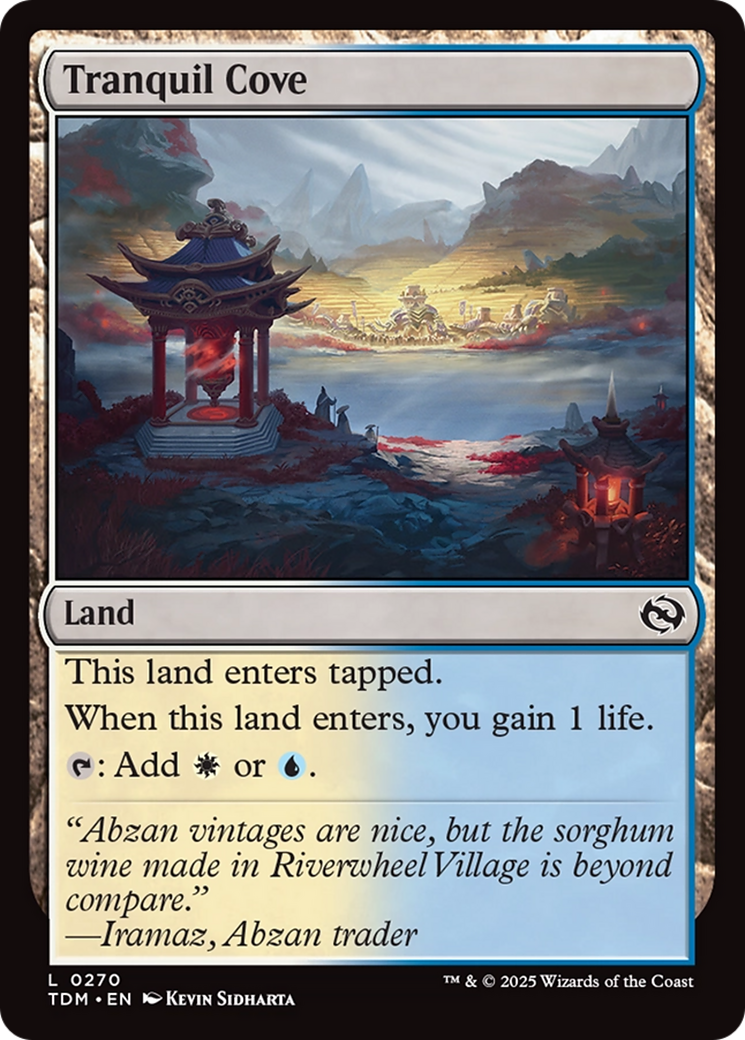Crique tranquille [Tarkir : Rafale draconique]