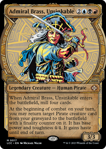 Amirale Bras, Insomniaque (Présentation) [Commander Les Cavernes Oubliées d'Ixalan]