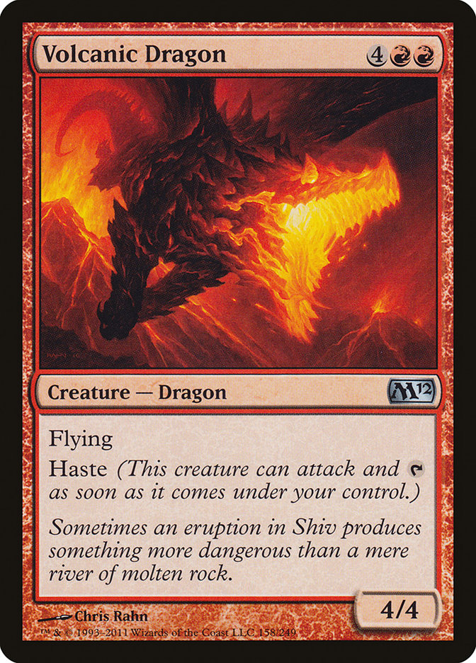 Dragon volcanique [Magic 2012]