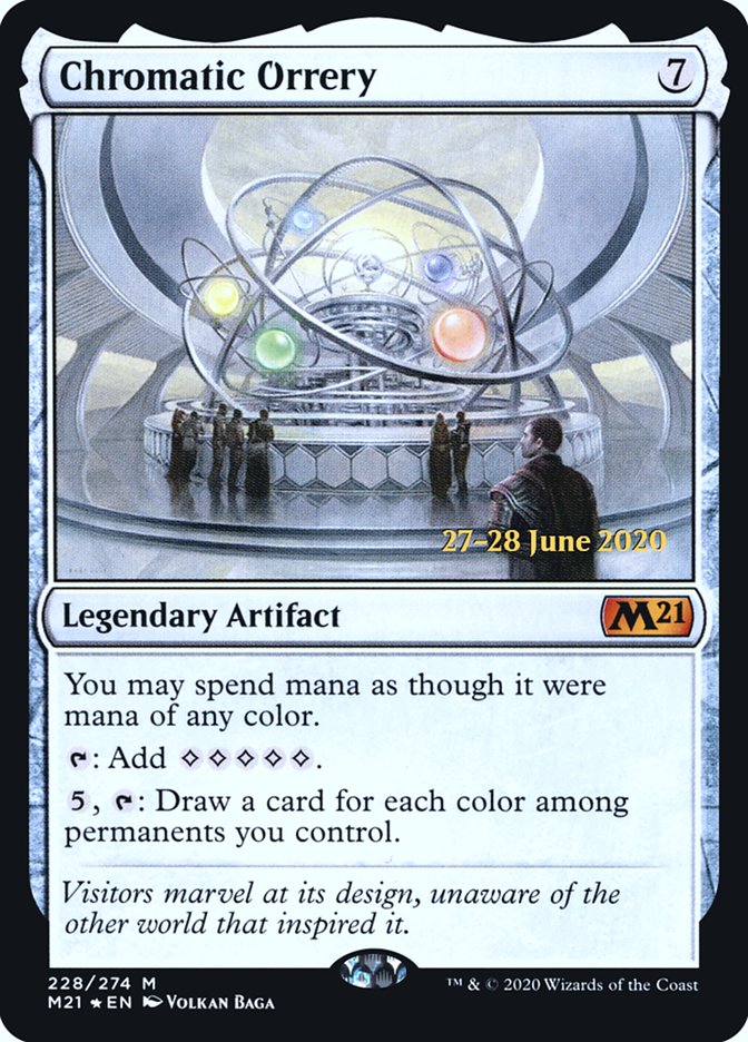 Orrery chromatique [Prerelease Promos de l'édition de base 2021]