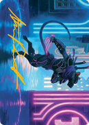 Carta de arte Informante Nezumi (firma estampada en oro) [March of the Machine Art Series]