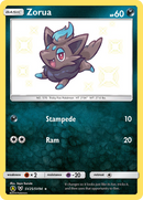Zorua (SV25/SV94) [Soleil et Lune : Destinées Occultes - Coffre des Brillants]