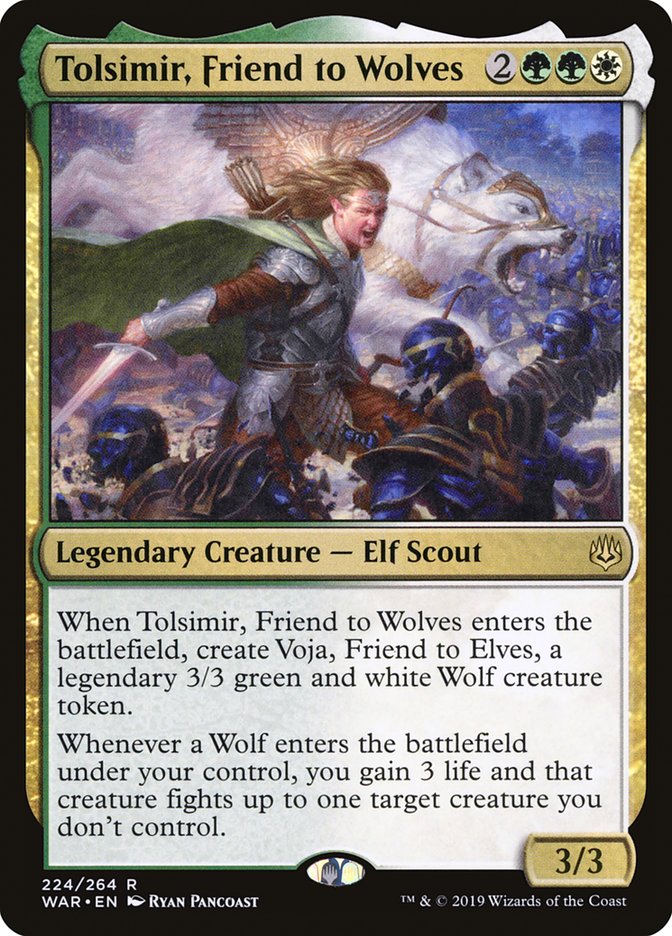 Tolsimir, ami des loups [La guerre des Planeswalkers]