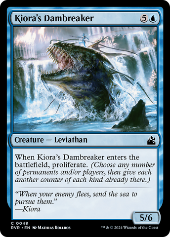 Rompepresas de Kiora [Ravnica Remastered]