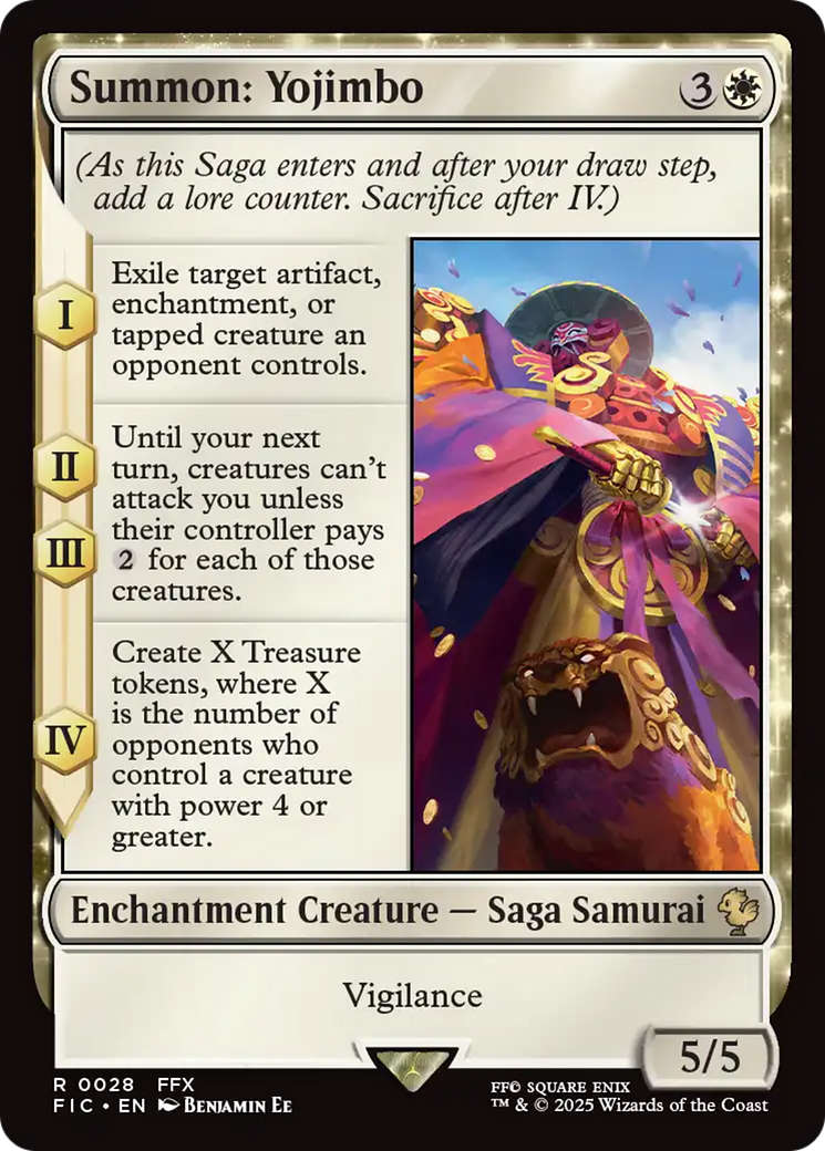 Invoquez : Yojimbo [FINAL FANTASY Commander]