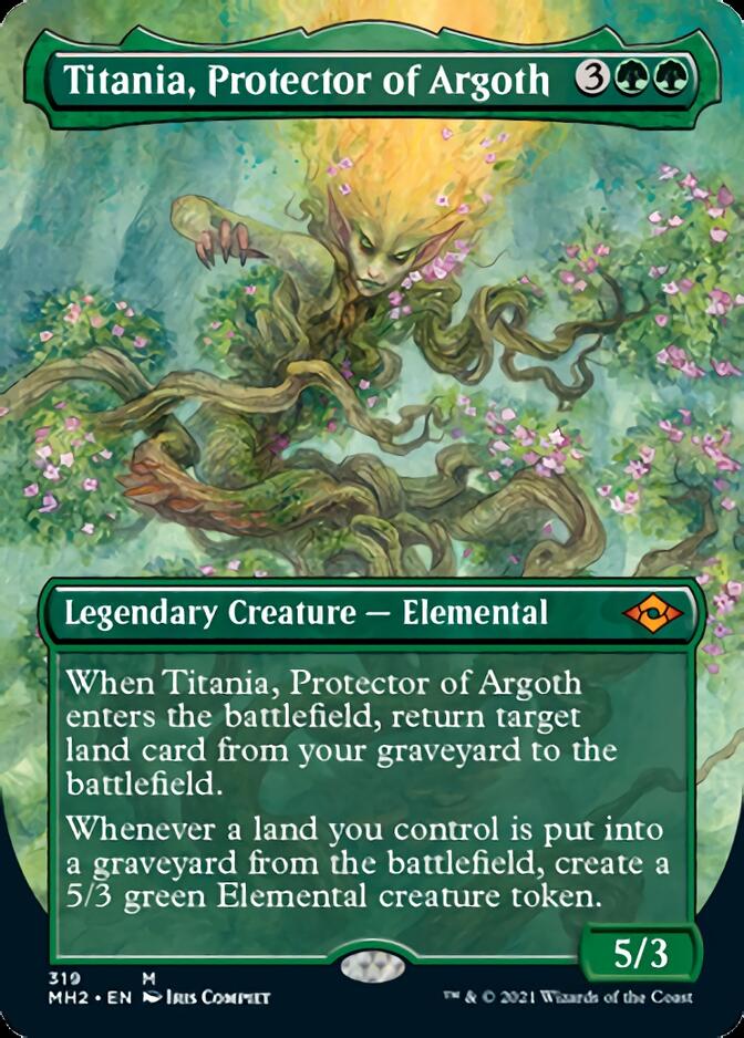 Titania, protectrice d'Argoth (Illustration alternative sans bordure) [Modern Horizons 2]