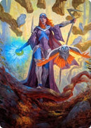 Kasmina, énigme vivante, carte artistique [Strixhaven : L'Académie des mages - Série d'illustrations]