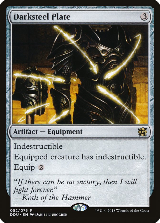 Plaque de sombreacier [Duel Decks: Elves vs. Inventors]