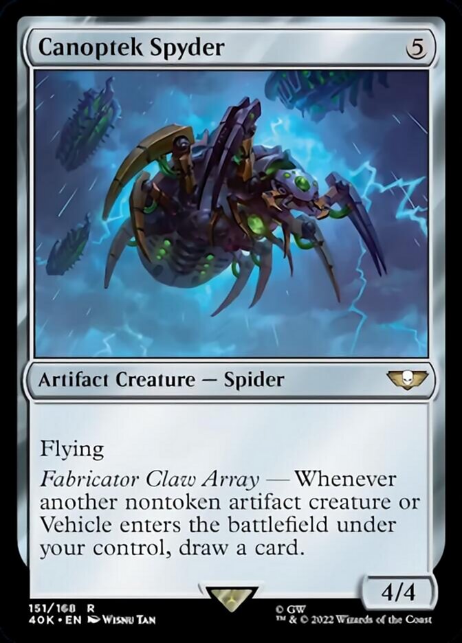 Canoptek Spyder (Feuille déferlante) [Warhammer 40,000]