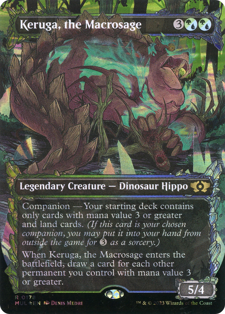 Keruga, la Macrosabia (Halo Foil) [Leyendas del Multiverso]