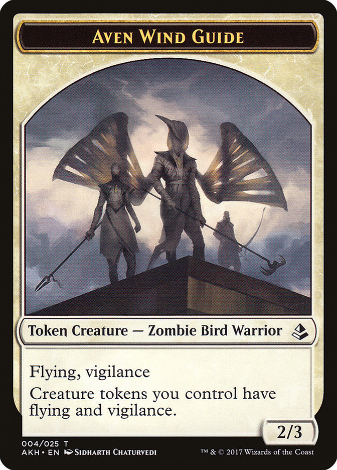 Guía del viento de Aven // Ficha de hipopótamo de doble cara [Fichas de Amonkhet]