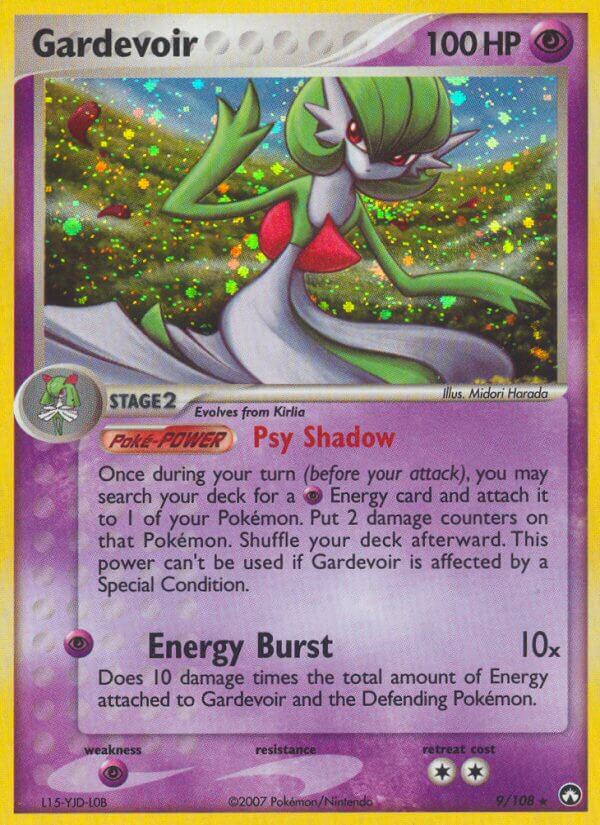 Gardevoir (9/108) (Exclusiva Mazo Temático) [EX: Guardianes del Poder]