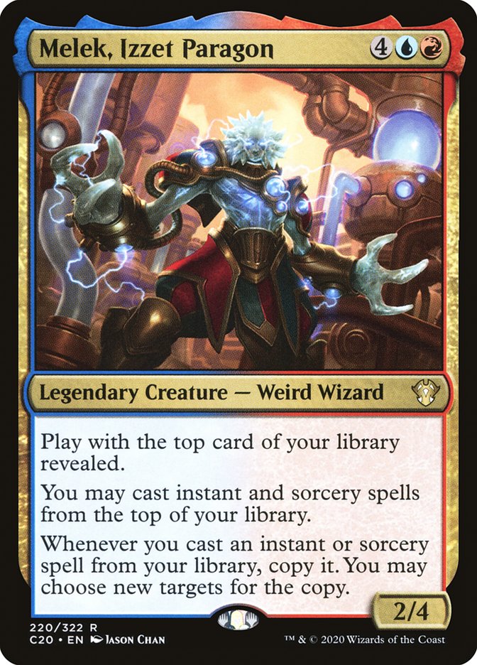 Melek, parangon d'Izzet [Commander 2020]