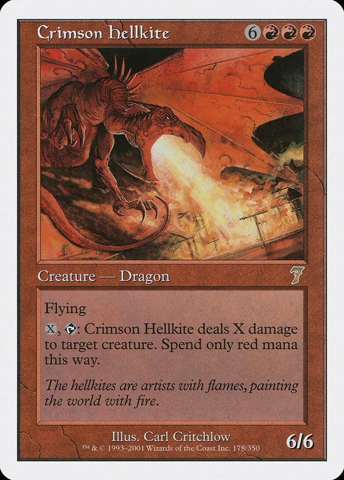 Draco Sanguinus [Septième édition]