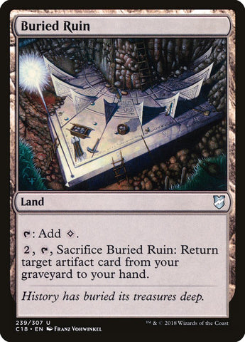 Ruinas sepultadas [Commander 2018]