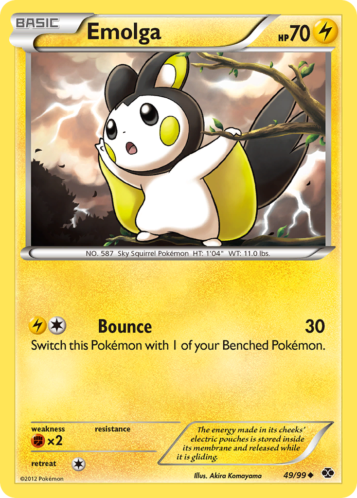 Emolga (49/99) [Noir & Blanc : Destinées Futures]