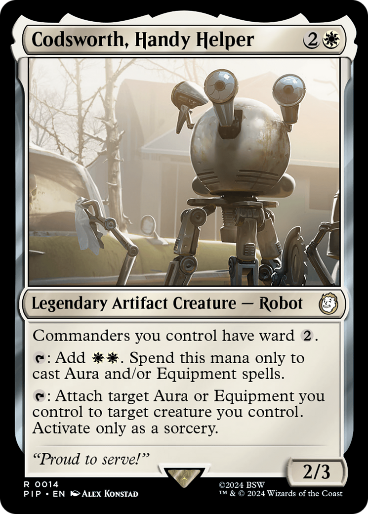 Codsworth, robot de compagnie [Fallout]