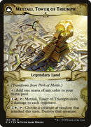 Sentier du courage // Metzali, tour du triomphe [Rivals of Ixalan Prerelease Promos]