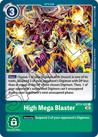 Mega Bláster [BT11-102] [Fase Dimensional]