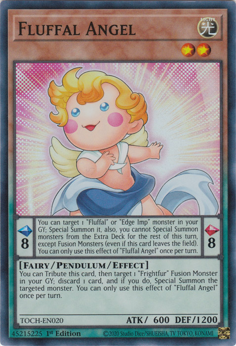 Fluffal Angel [TOCH-EN020] Super Rara