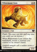 Lion crinière blanche [The List]
