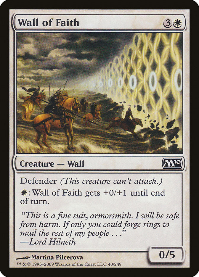 Mur de la foi [Magic 2010]