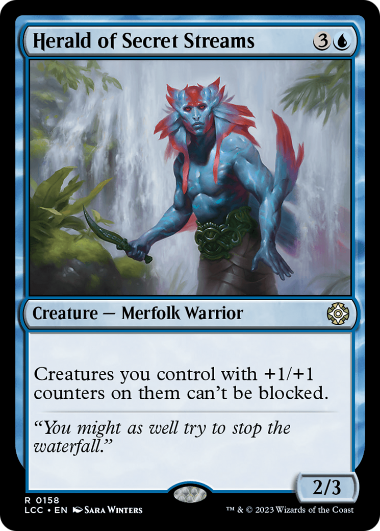 Héraut des courants secrets [Commander Les Cavernes Oubliées d'Ixalan]