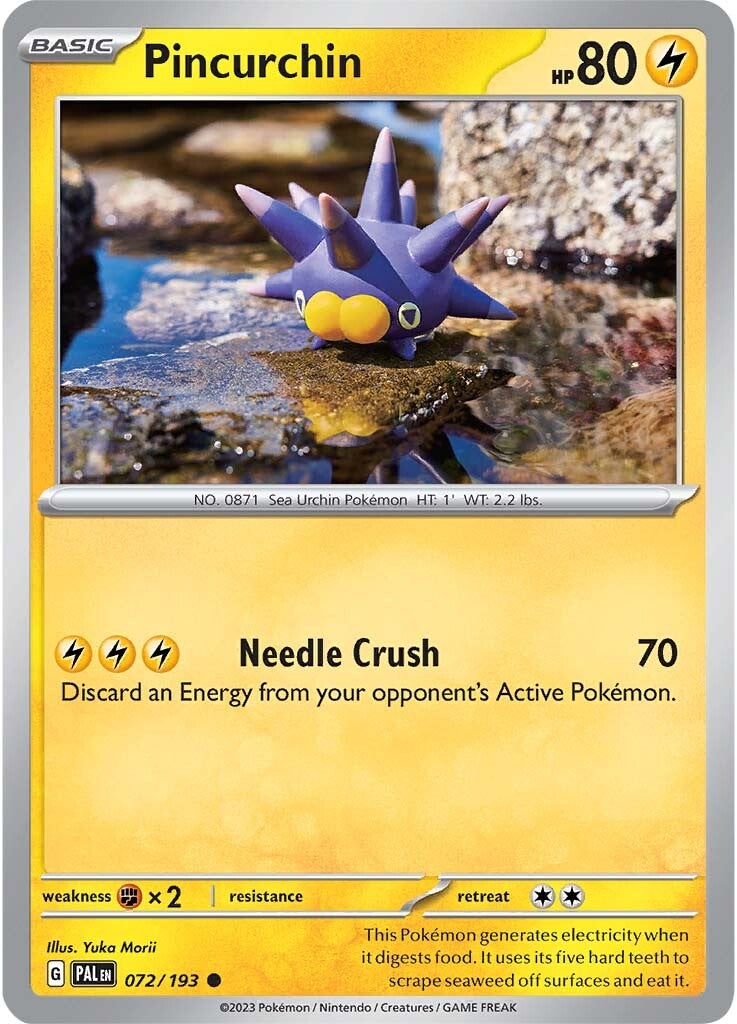Pincurchin (072/193) [Escarlata y Púrpura: Evolución en Paldea]