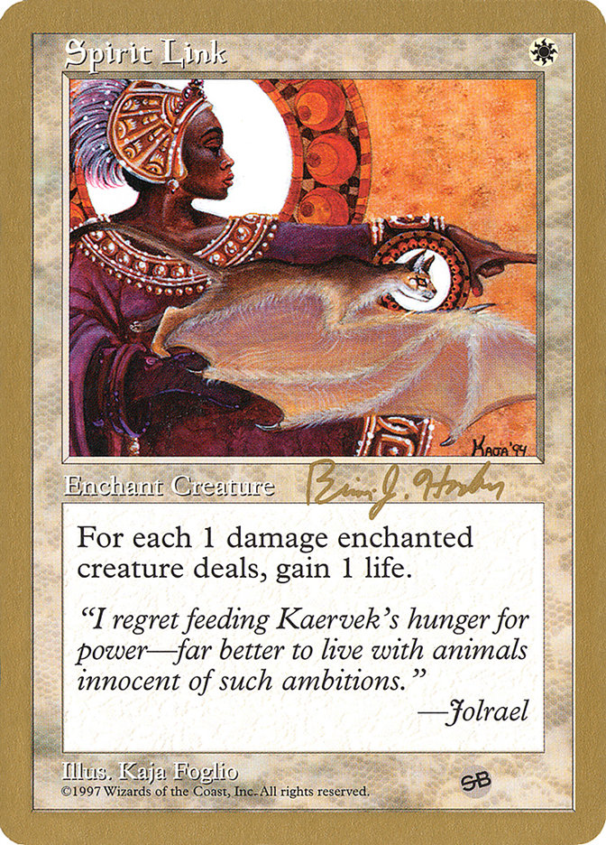 Lien spirituel (Brian Hacker) (SB) [Decks des Championnats du Monde 1998]