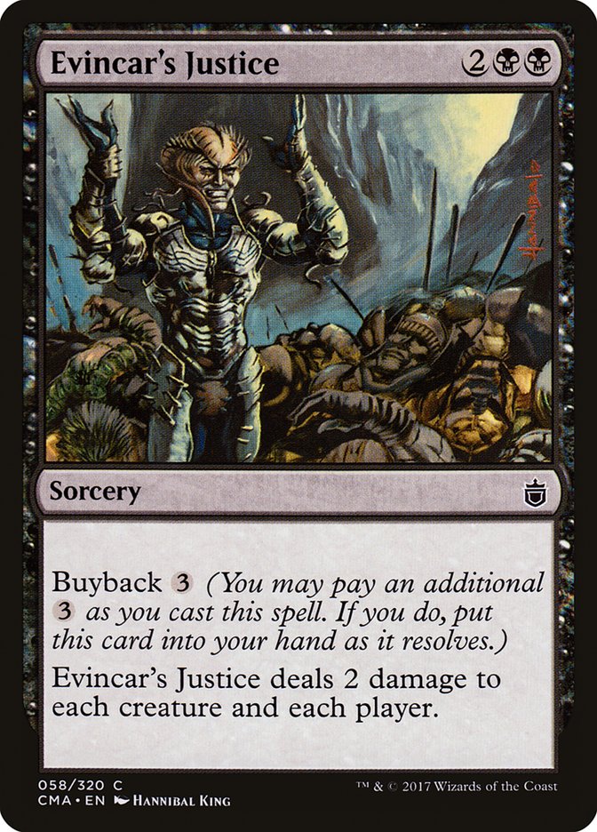 Justicia del Evincar [Antología de Commander]