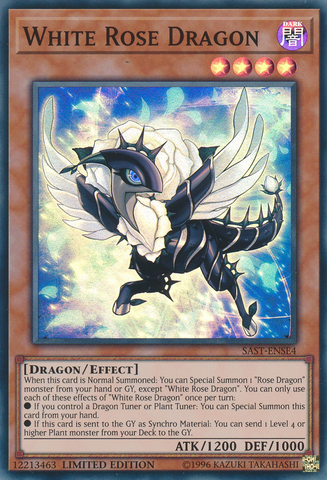 Dragon Rose Blanche [SAST-ENSE4] Super Rare