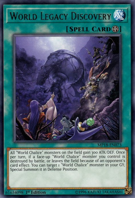 Legado Mundial Descubierto [MP18-ES073] Rara