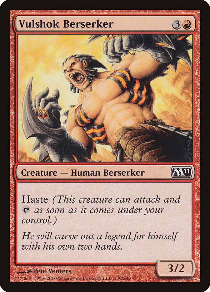 Berserker vulshok [Magic 2011]