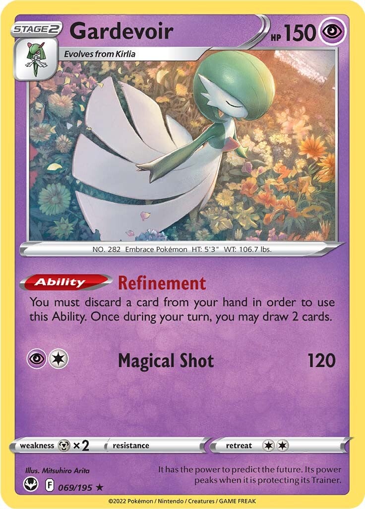 Gardevoir (069/195) [Espada y Escudo: Tempestad Plateada]