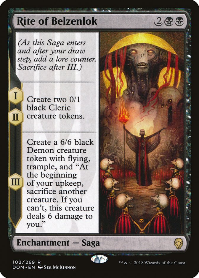Rite de Belzenlok [Dominaria]