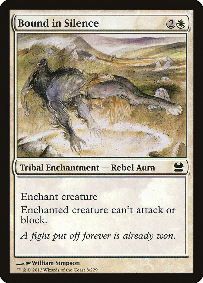 Atado en Silencio [Modern Masters]