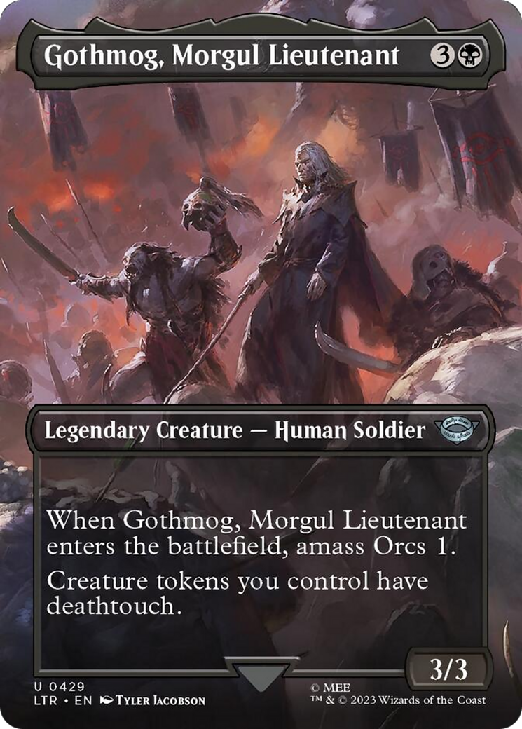 Gothmog, lieutenant de Morgul (Illustration alternative sans bordure) [Le Seigneur des Anneaux : Histoires de la Terre du Milieu]
