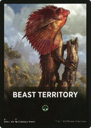 Carte Thème Territoire de la Bête [Jetons Dominaria Uni]