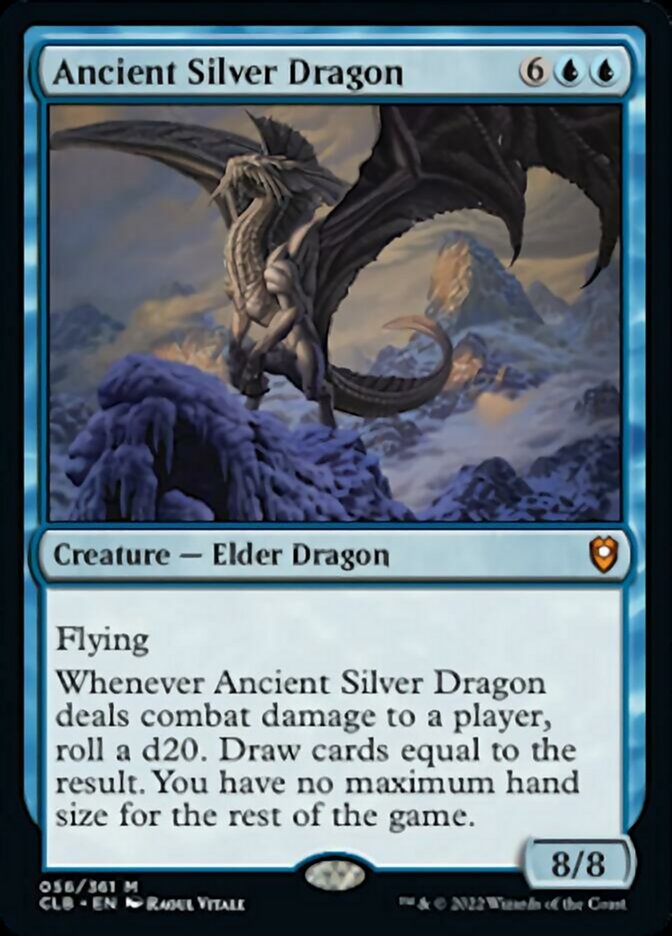 Dragon d'argent ancien [Commander Legends : La bataille de la Porte de Baldur]
