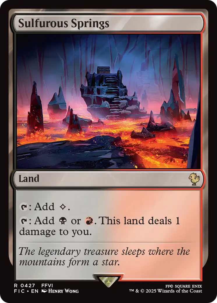 Sources Sulfureuses [Magic Commander]