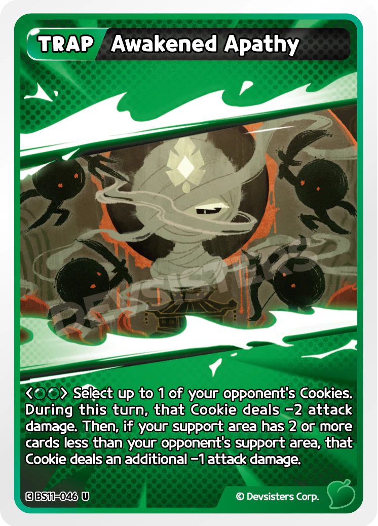 Image for Awakened Apathy (BS11-046) (BS11) - CookieRun: Braverse TCG
